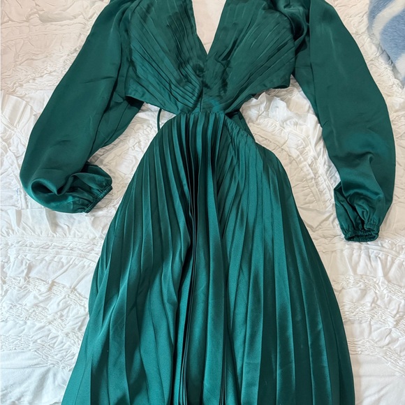 Abercrombie & Fitch Dresses & Skirts - Abercrombie & Fitch Teal Long Sleeve Dress